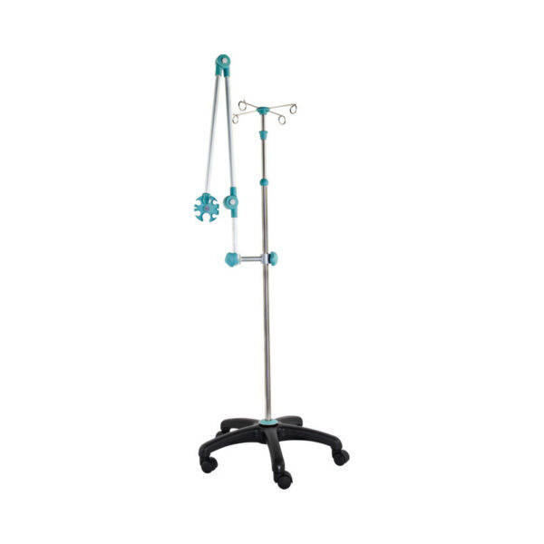 IV Pole Stand-Height Adjustable-With Hose Holder